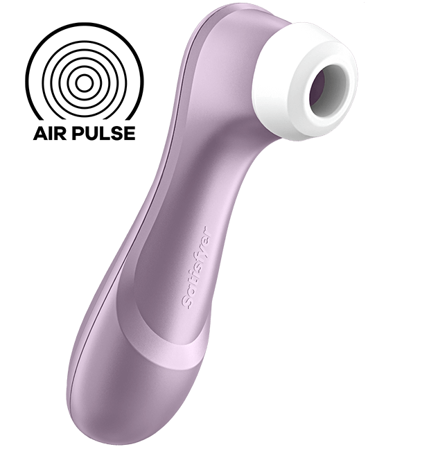 Satisfyer - Pro 2 oro impulsų stimuliatorius violetinis