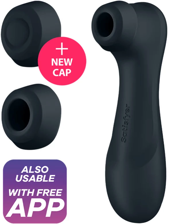Satisfyer – Pro 2 Generation 3 App Controlled Juodas