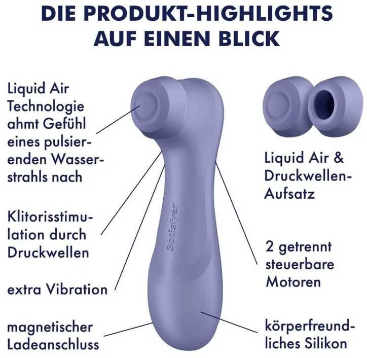 Satisfyer - Pro 2 Generation 3 Alyvinė