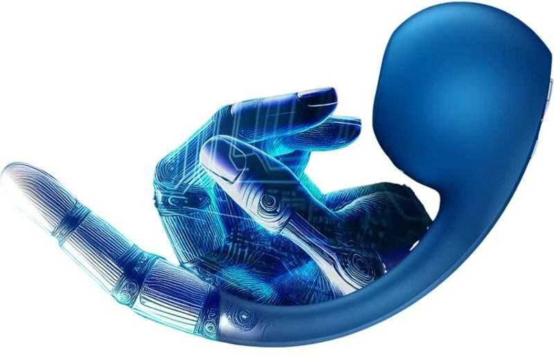 SATISFYER PRO+ WAVE 4 CONNECT APP TAMSIAI MĖLYNA