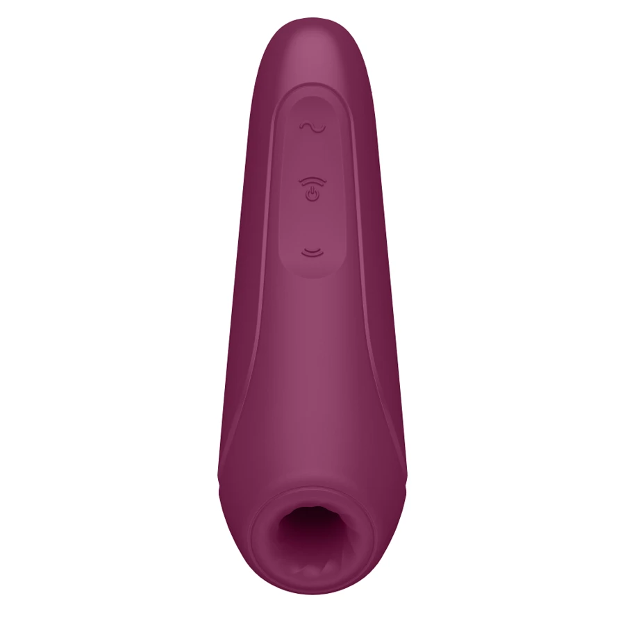 SATISFYER CURVY1+ SU PROGRAMĖLE ROŽĖS RAUDONUMO