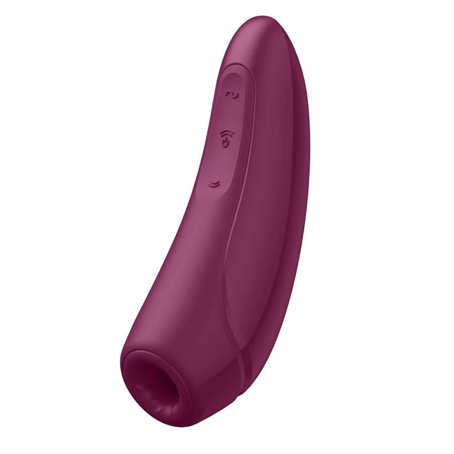 SATISFYER CURVY1+ SU PROGRAMĖLE ROŽĖS RAUDONUMO