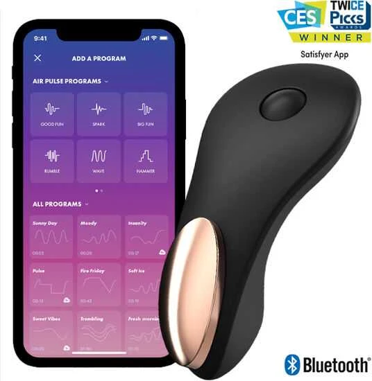 „Satisfyer Little Secret“ stimuliatorius (juodas)