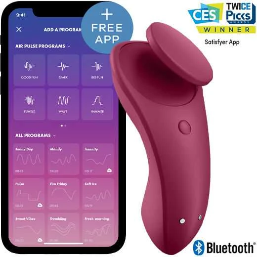 SATISFYER SEXY SECRET PANTY VIBRATOR CONNECT APP