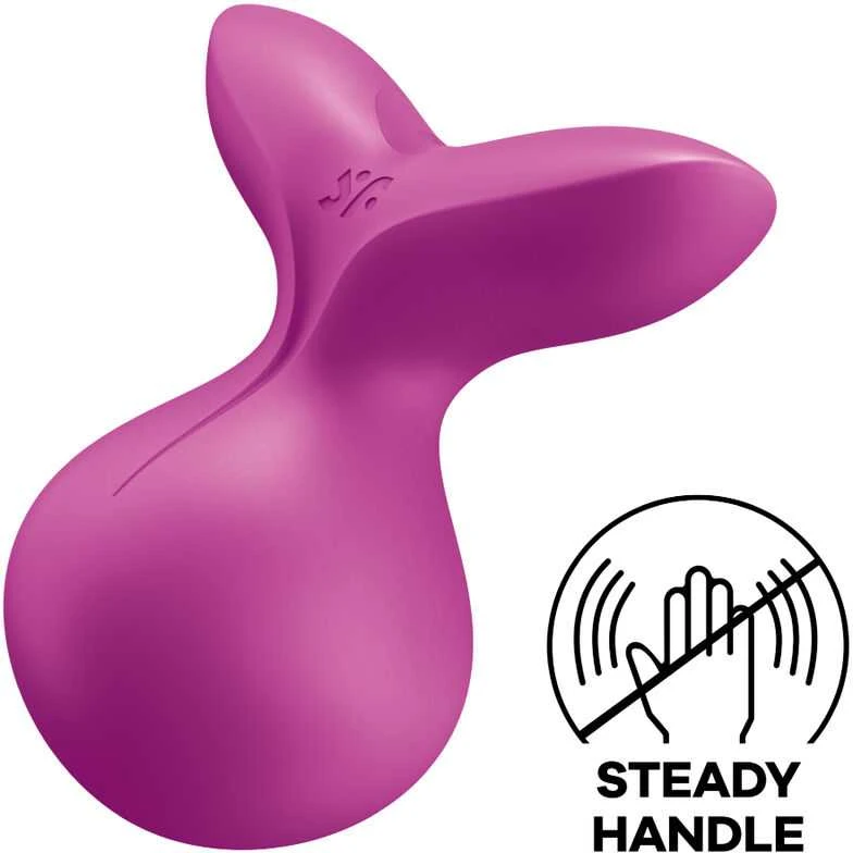 Satisfyer Viva la Vulva 3 Violetinis klitorio vibratorius