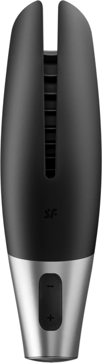 SATISFYER Galios Masturbatorius Juodas su Programėle