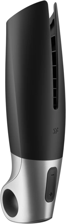SATISFYER Galios Masturbatorius Juodas su Programėle
