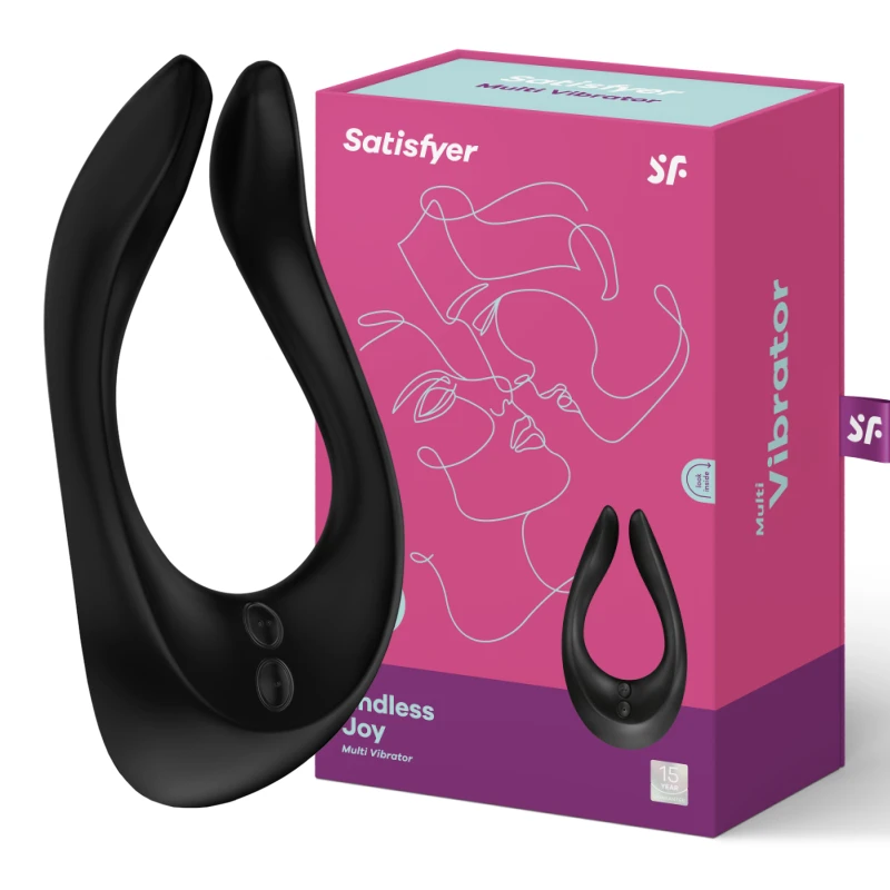 Satisfyer SATISFIER PARTNER MULTIFUN 2 Juodas