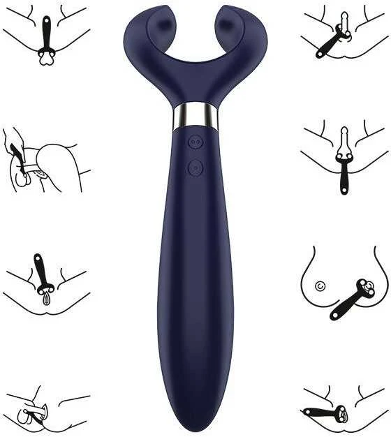 Porų vibratorius Satisfyer Endless Fun (mėlyna)