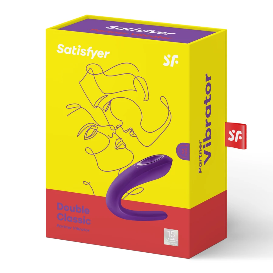 Satisfyer – dvigubas klasikinis partnerio vibratorius