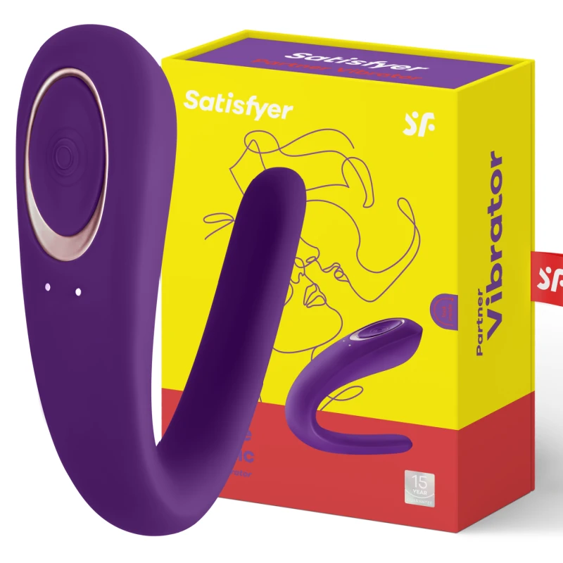 Satisfyer – dvigubas klasikinis partnerio vibratorius