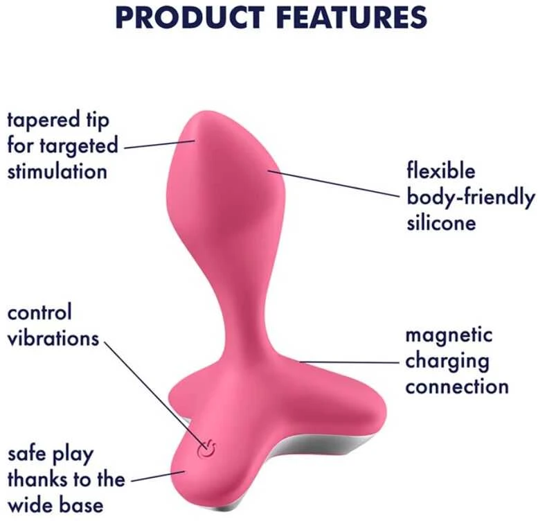 Satisfyer Game Changer analinis vibratorius Rožinė
