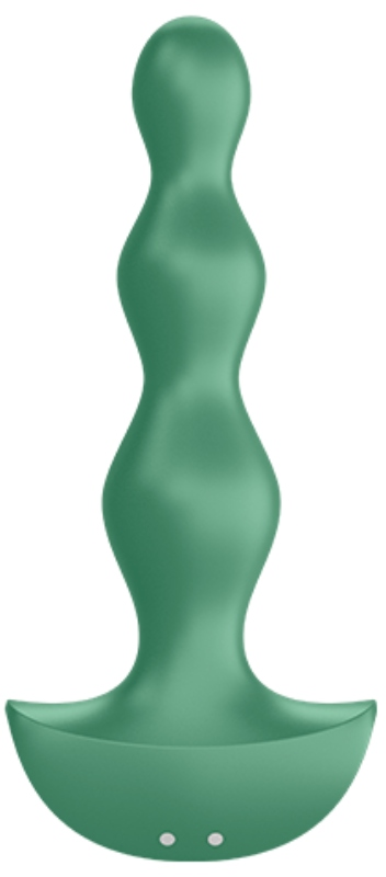 Satisfyer Lolli Plug 2 Analinis vibratorius, žalias silicis, 1 vnt.