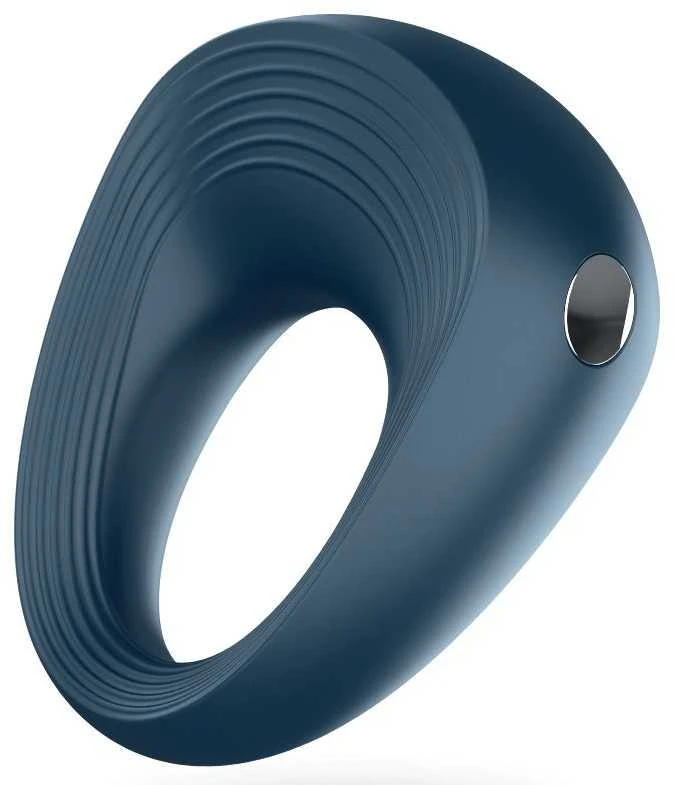 Erekcijos žiedas Satisfyer (tamsiai mėlynas)