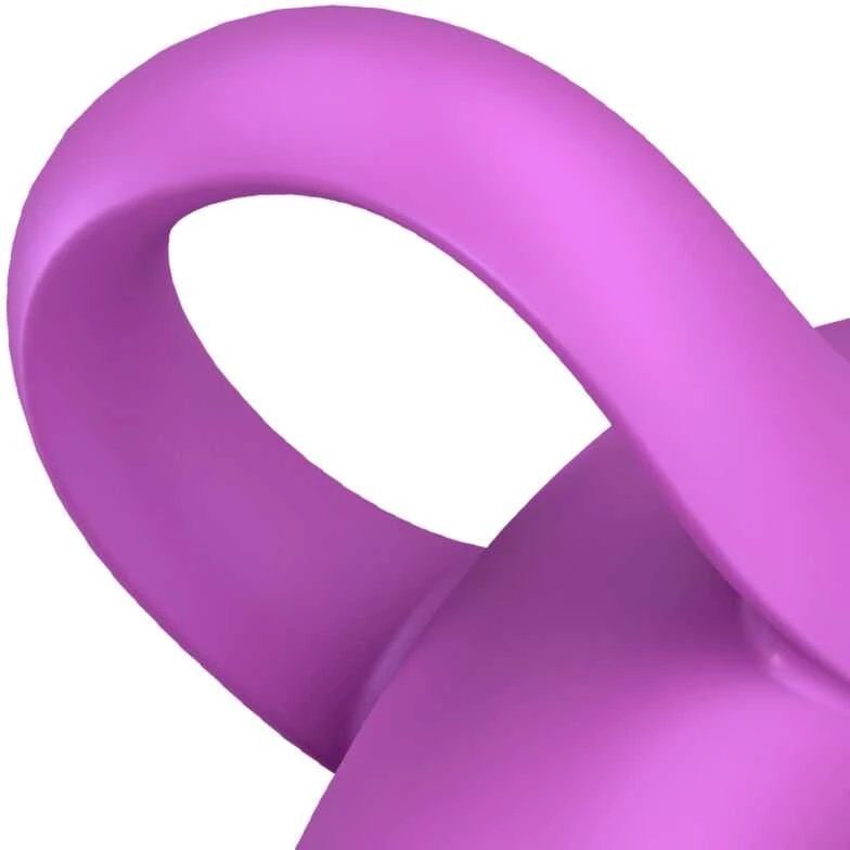 Satisfyer Drąsus meilužis – pirštų vibratorius – violetinė