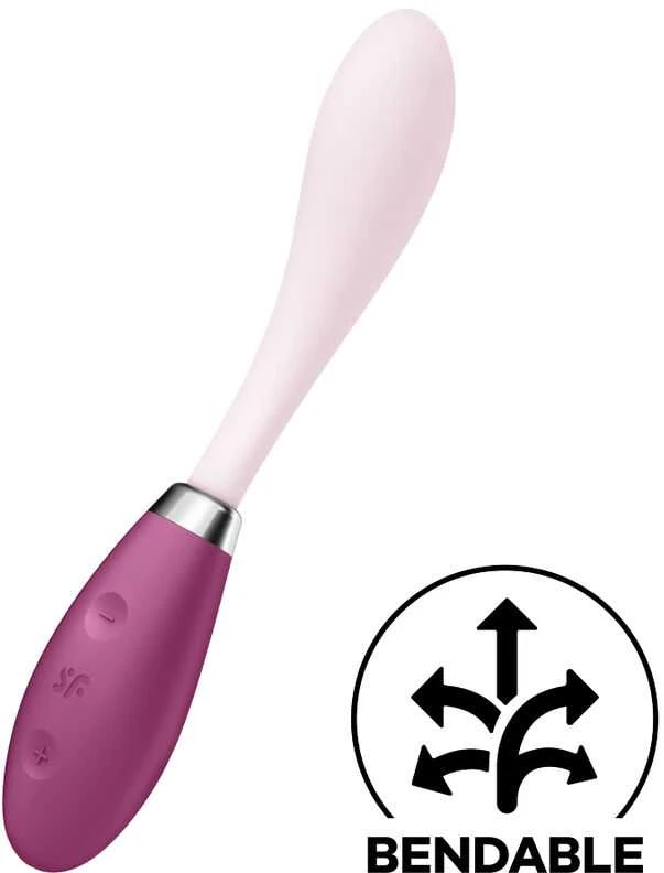 Satisfyer G-Spot Flex 3 G-Spot vibratorius, rožinis