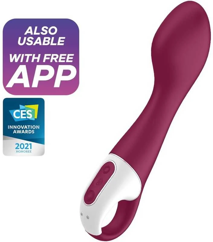 „Satisfyer Hot Spot“ šildomas G taško vibratorius