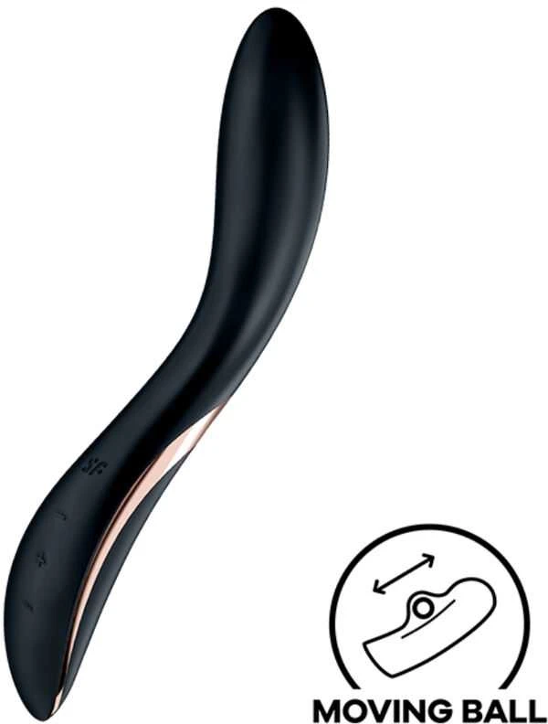 SATISFYER RRROLLING EXPLOSION Juodas