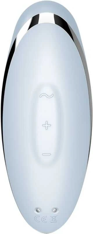 Satisfyer Vibrator Mėlyna Tap & Climax 2 mėlynas