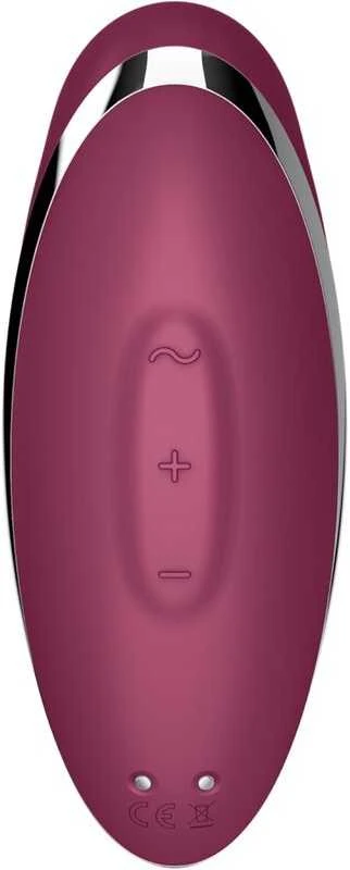 Satisfyer Tap & Climax 2 raudona
