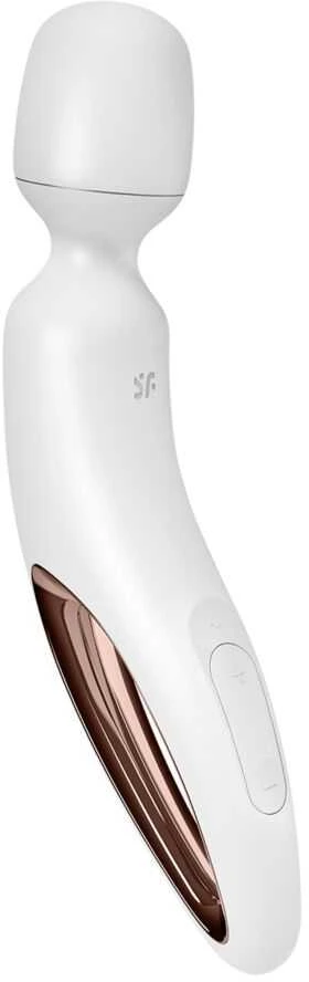 Satisfyer Wand Klajonių šalis (Baltas/Rosegoldas)