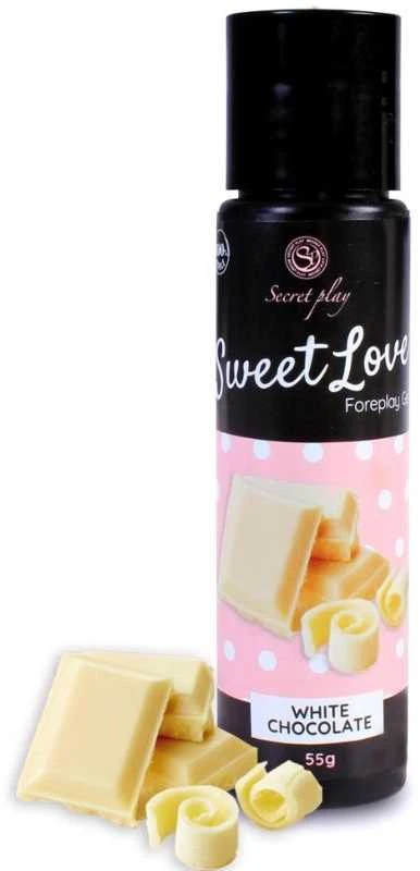 Secret Play Kreminė intymus gelinis balzamas baltas šokoladas 60 ml