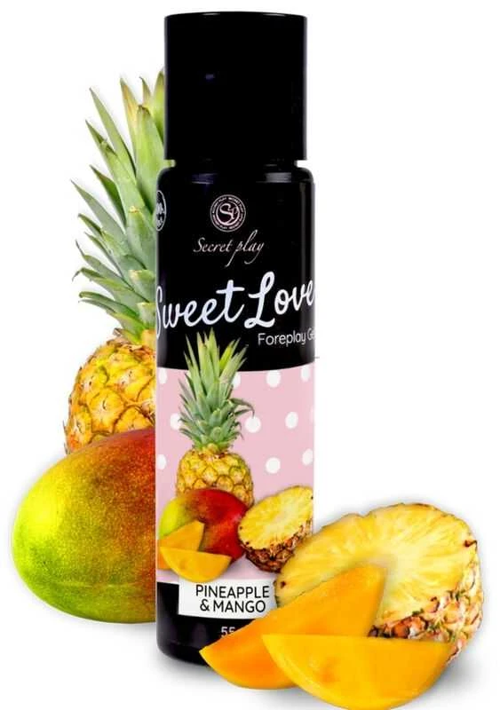 „Secret Play“ valgomasis intymus gelis poroms, skirtas preliudiniam seksui, 60 ml