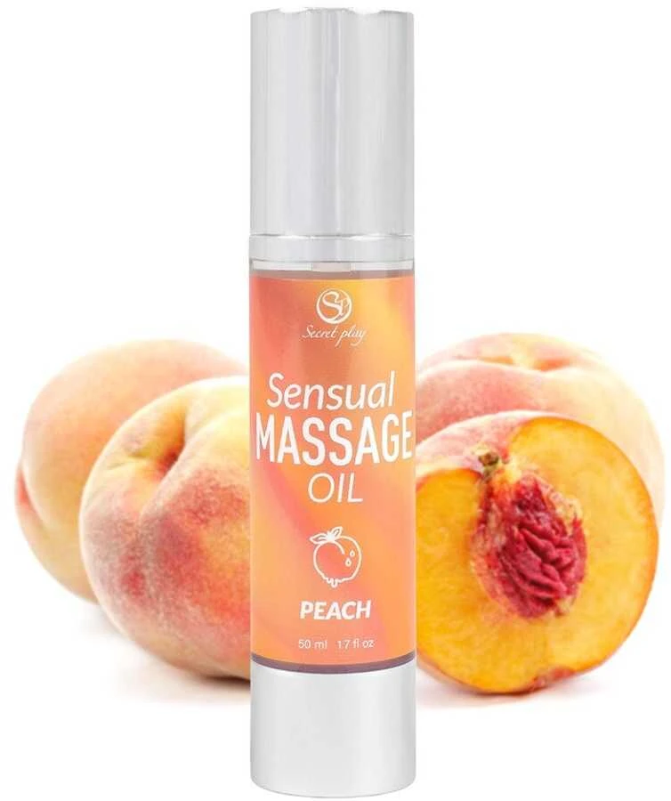 Secretplay Cosmetic Peach Persikų masažo aliejus