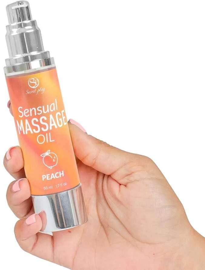 Secretplay Cosmetic Peach Persikų masažo aliejus