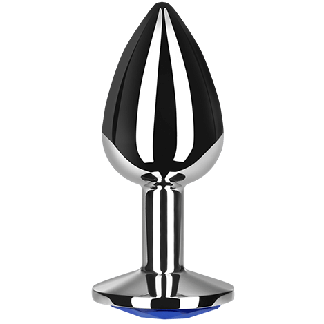 Secretplay Toys Secret Play Metal Butt Plug Mėlyna dydis M