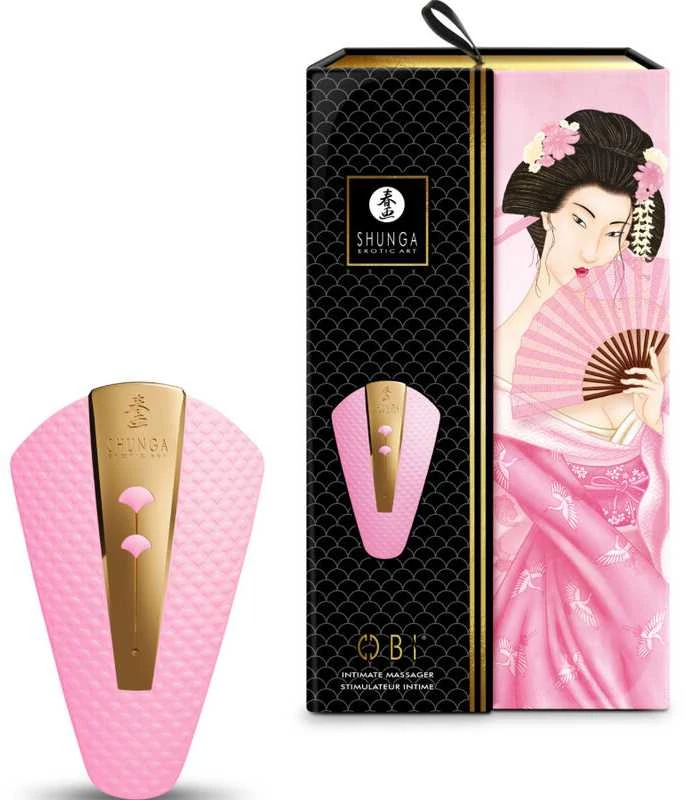 Rožinė Shunga - Obi Intimate Massager Light Rožinė