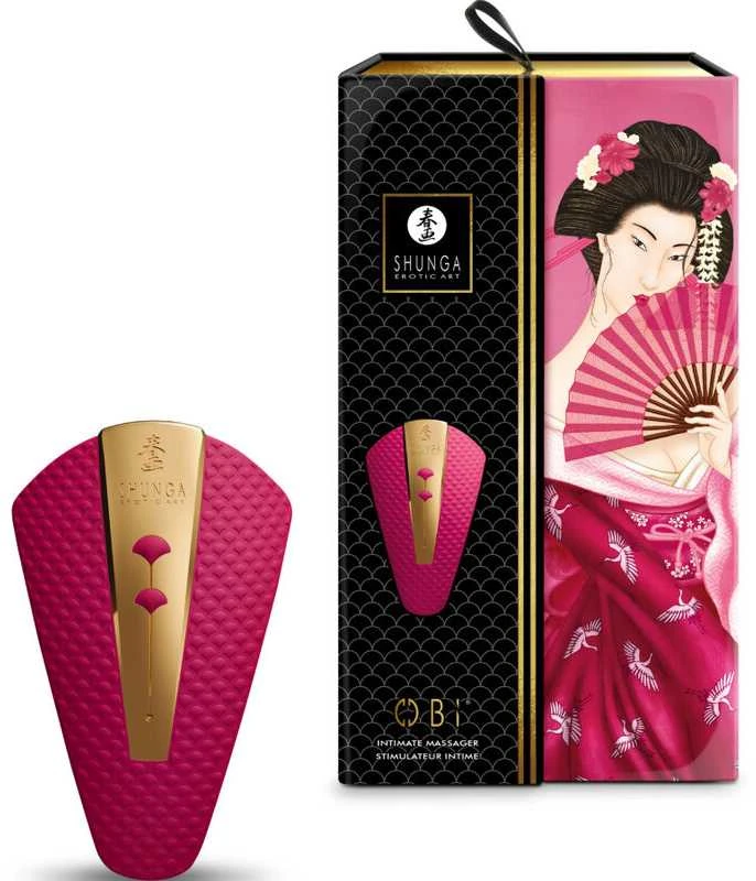 Shunga - Obi Intimate Massager Rasberry