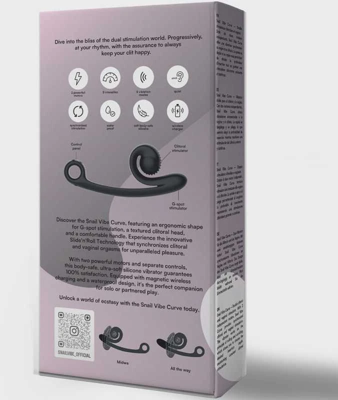 Snail Vibe Curve Juodas
