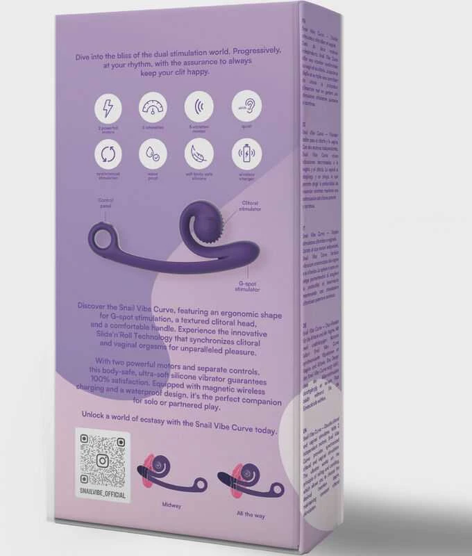 Snail Vibe Curve Violetinė