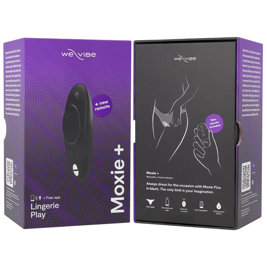 WE-VIBE Moxie+ Satin Juodas New