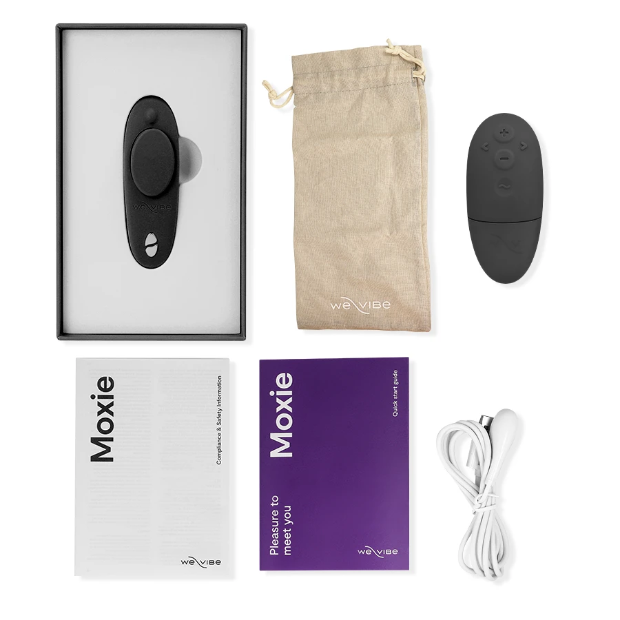 WE-VIBE Moxie+ Satin Juodas New