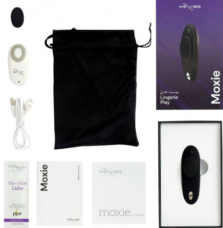 WE-VIBE Moxie+ Satin Juodas New