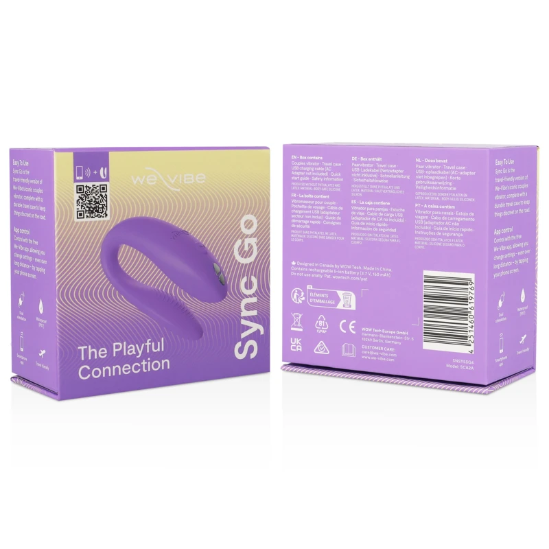 We-Vibe Sync Go Violetinė