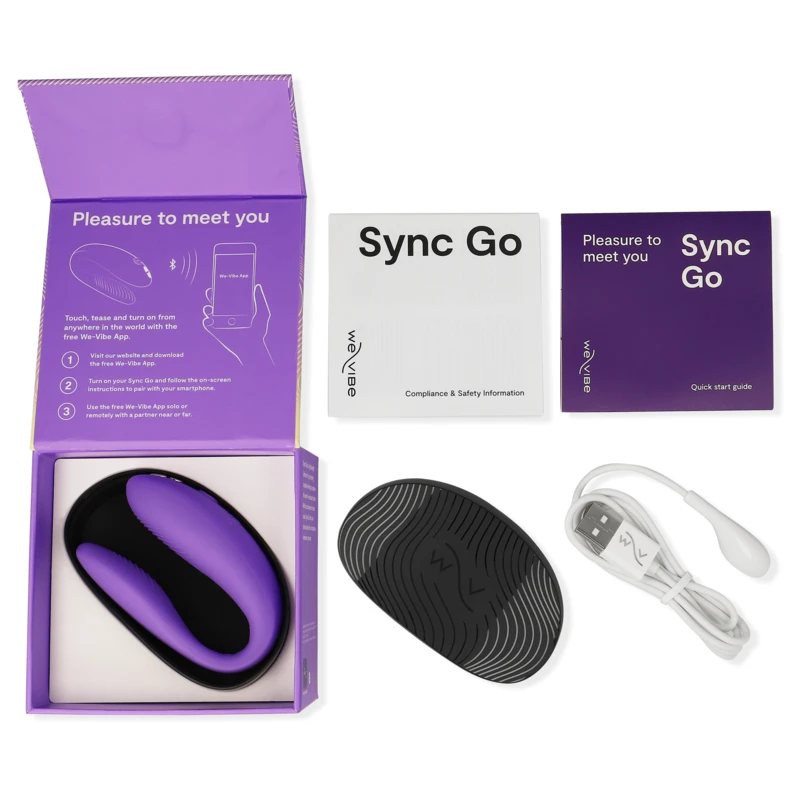 We-Vibe Sync Go Violetinė