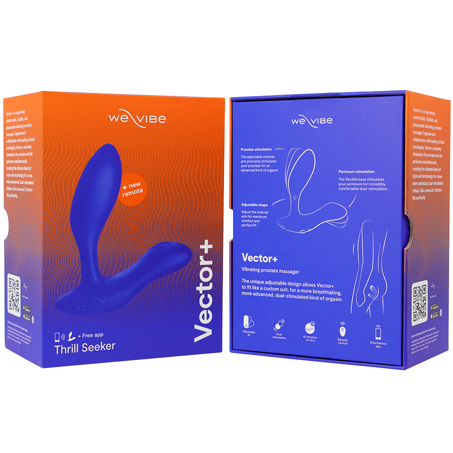 WE-VIBE Mėlyna Vector+ Royal Mėlyna