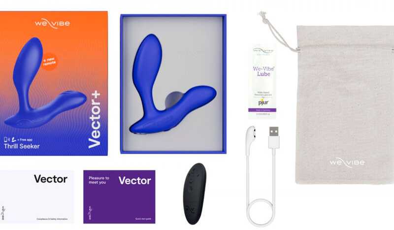 WE-VIBE Mėlyna Vector+ Royal Mėlyna