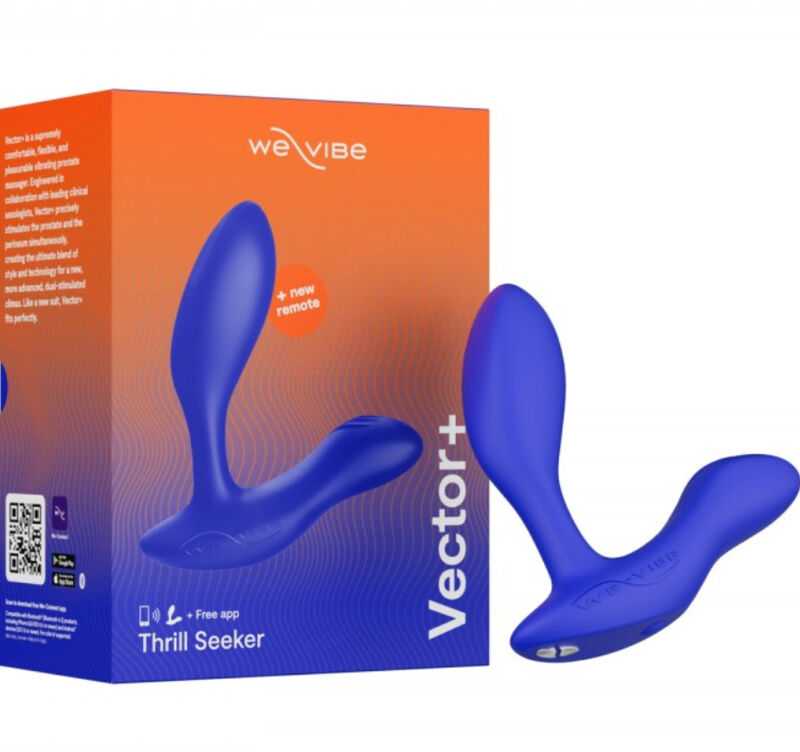 WE-VIBE Mėlyna Vector+ Royal Mėlyna