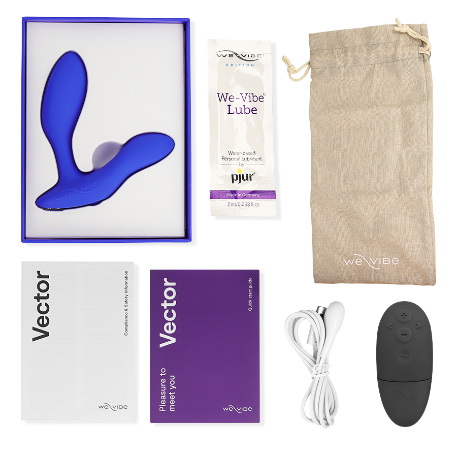 WE-VIBE Mėlyna Vector+ Royal Mėlyna