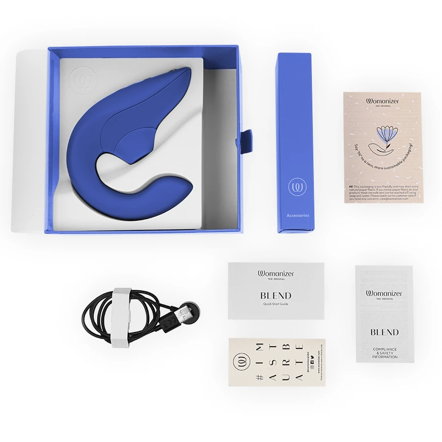 WOMANIZER Mėlyna Wom. Blend Vibrant Mėlyna
