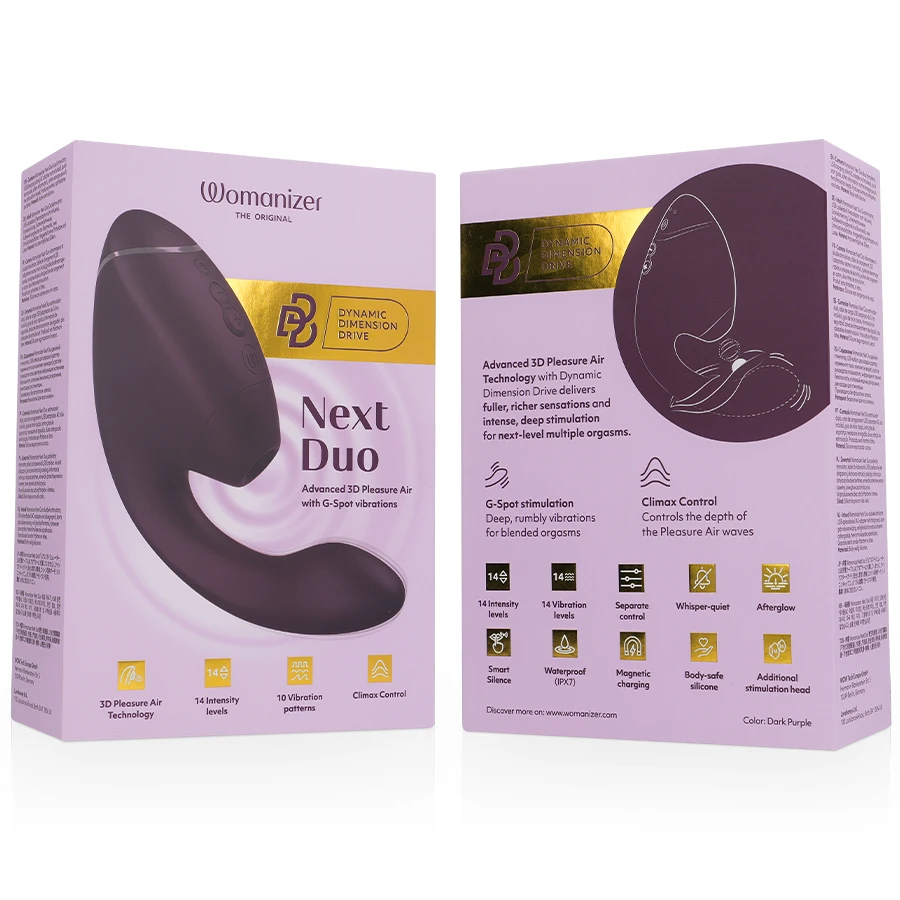 Womanizer Next Duo Dark Violetinė