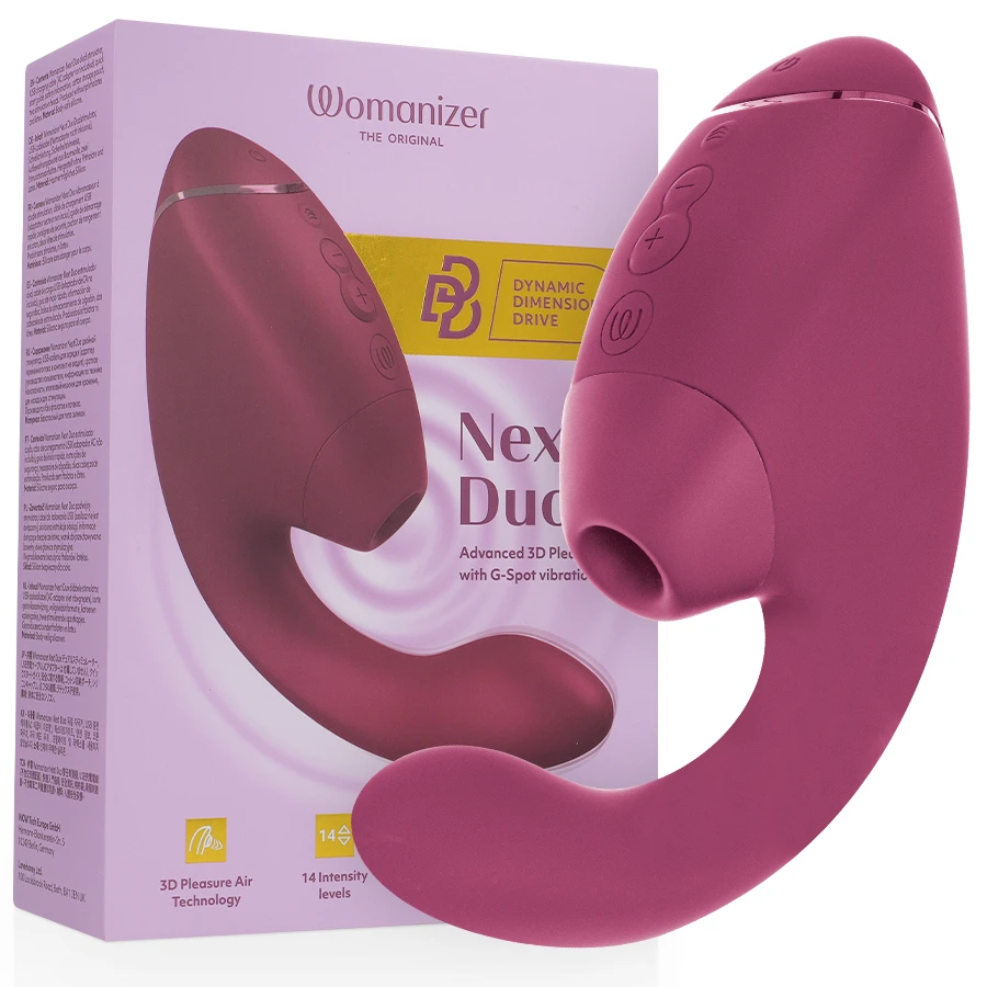 Rožinė Womanizer Next Duo Dusky Rožinė
