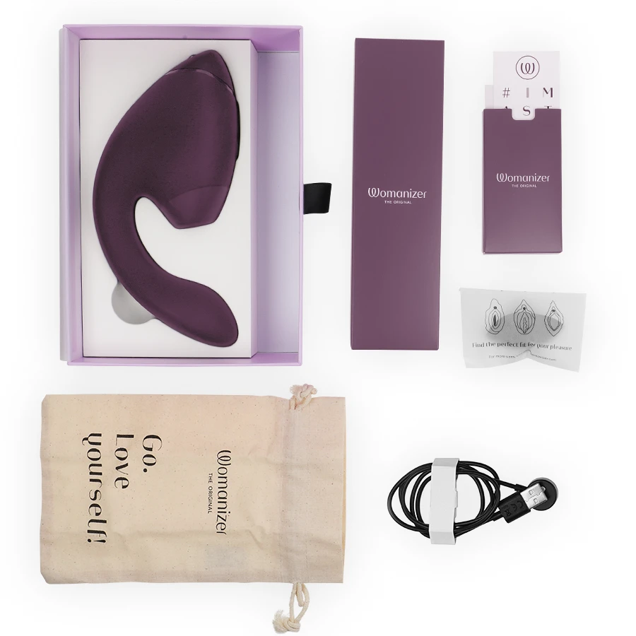 Womanizer Next Duo Dark Violetinė