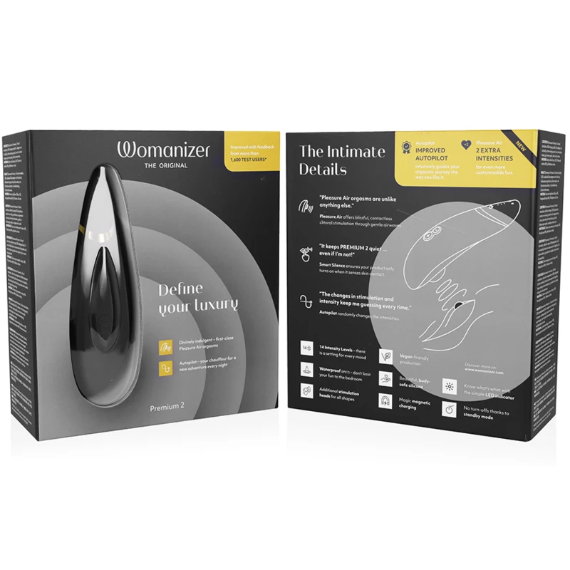 Womanizer Premium 2 Juodas