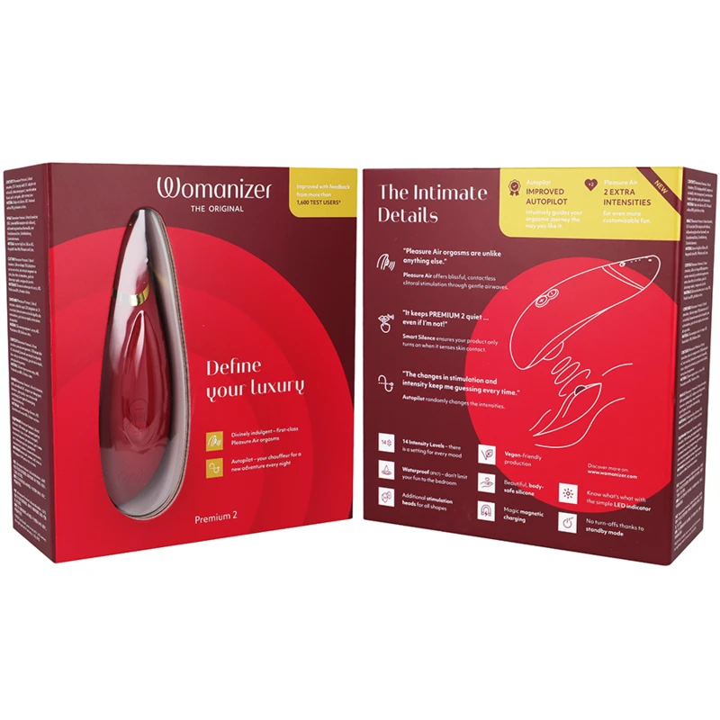 Womanizer Premium 2 Bordo