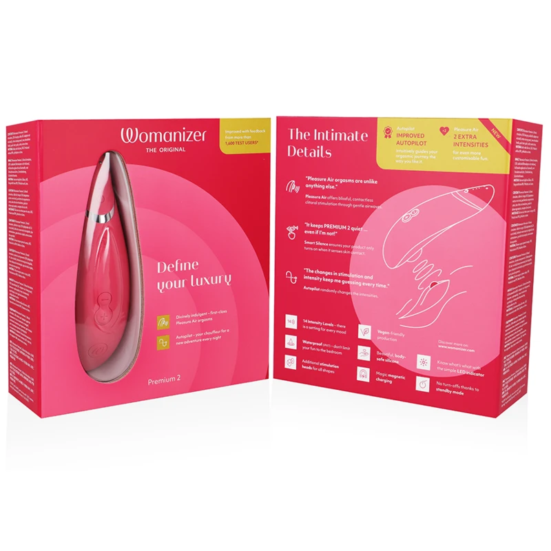 Womanizer Premium 2 Raspberry